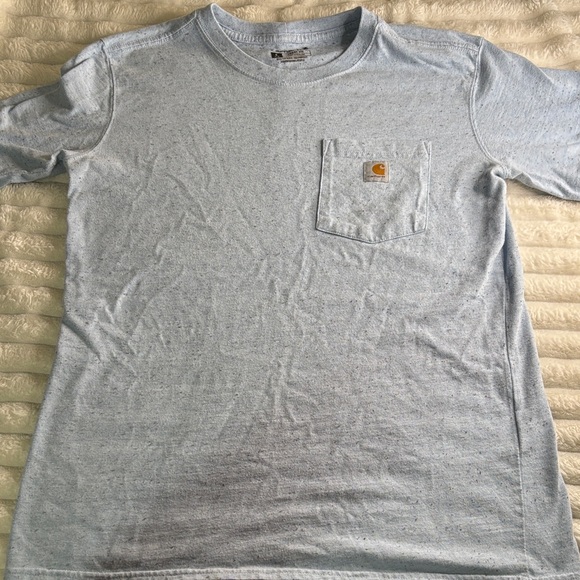Carhartt Other - Carhartt Sky Blue Tee with Pocket
